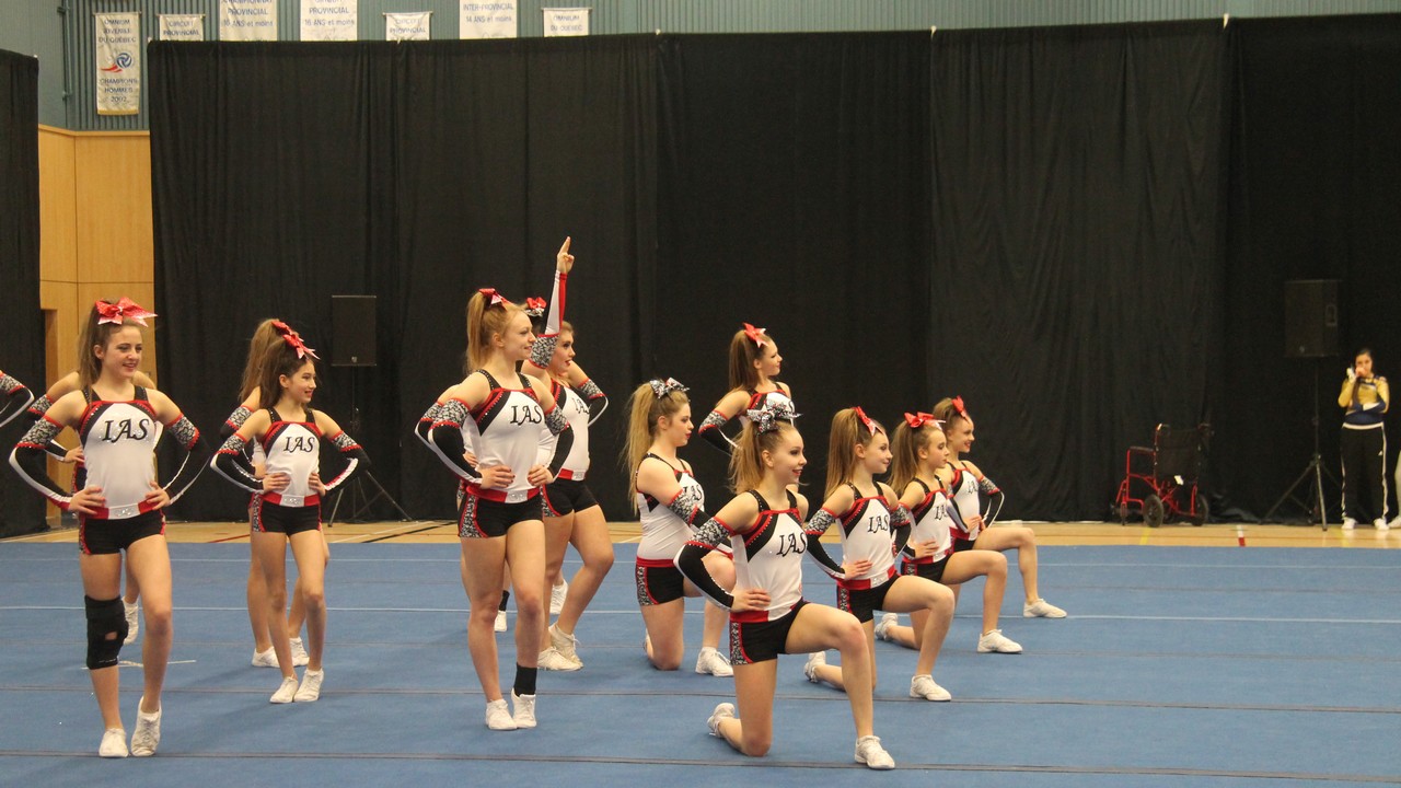 L’école secondaire Veilleux accueille le Championnat régional de la Fédération de Cheerleading du Québec