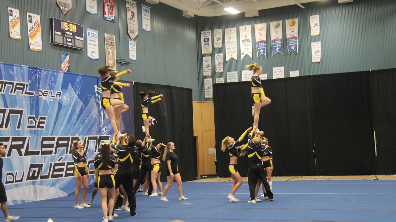L’école secondaire Veilleux accueille le Championnat régional de la Fédération de Cheerleading du Québec