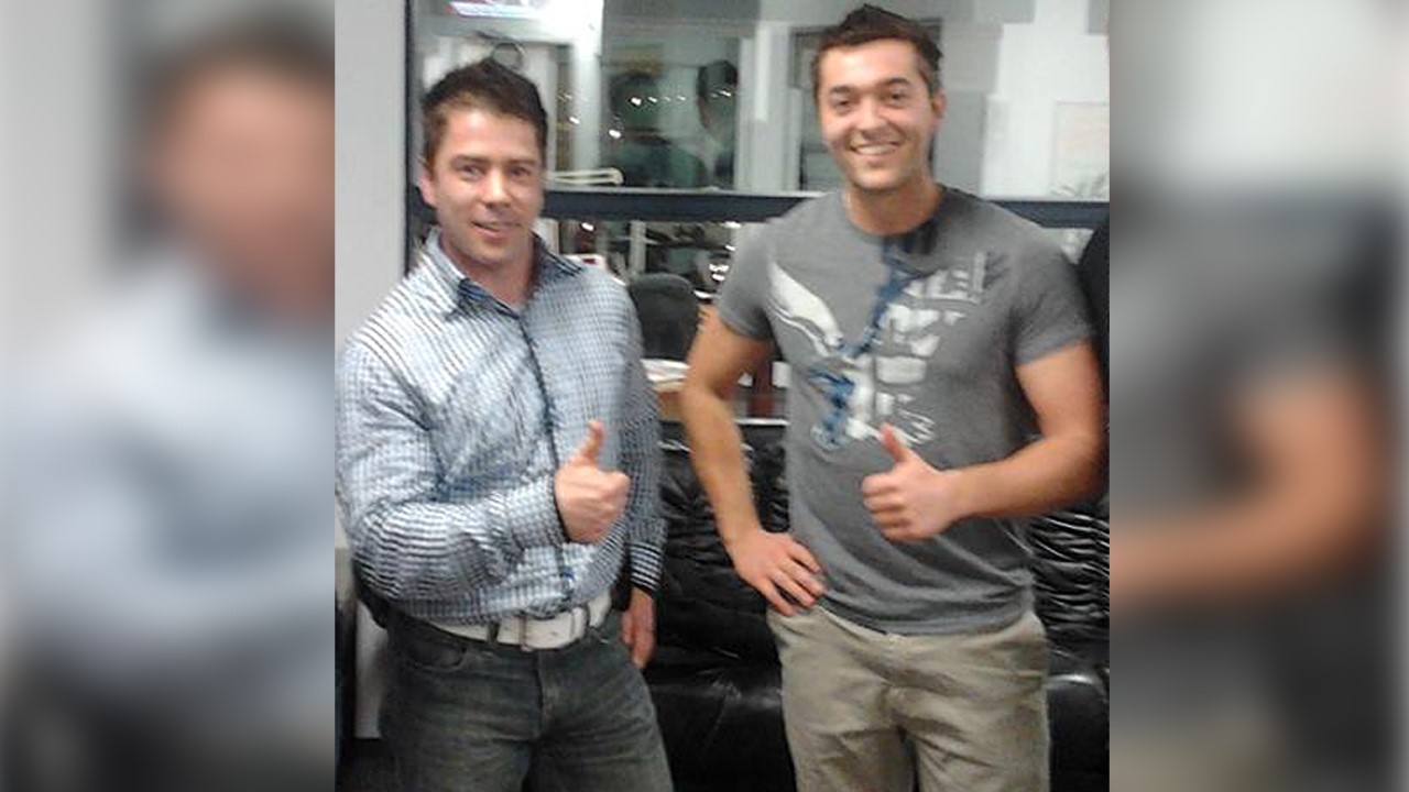 Jean-Sébastien Rhéaume et Dave Roy