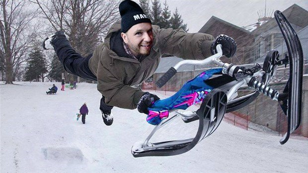 Une autre idée de Marto Napoli, un grand prix de trois skis