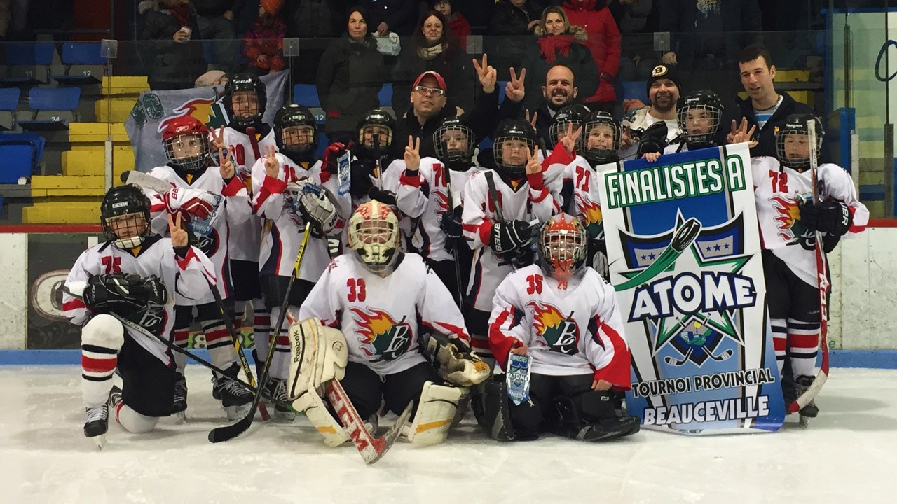 Les Baroudeurs de Beauce-Centre, finalistes dans la catégorie A.