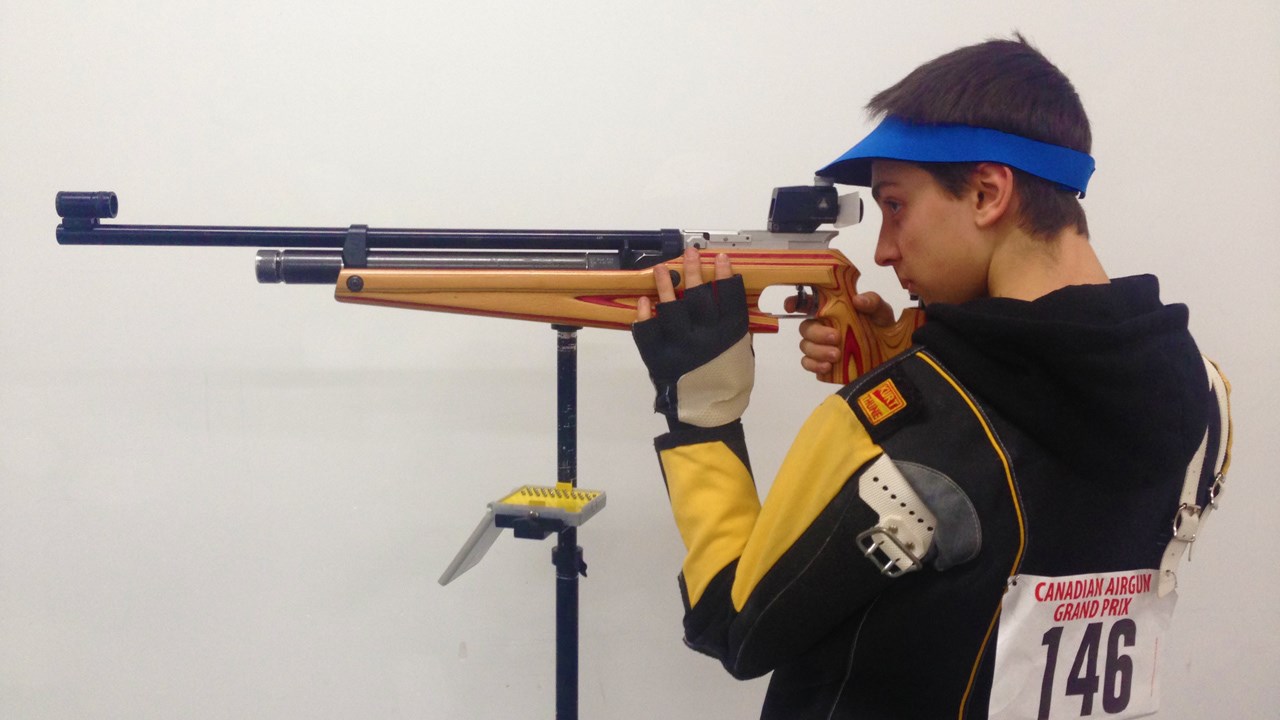Antoine Bêty remporte une 1ere place au Canadian Airgun Grand Prix