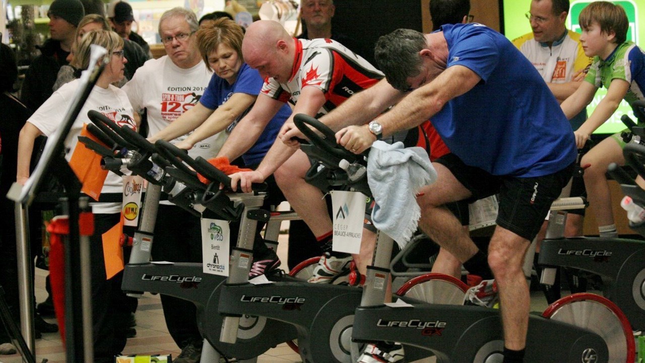 Le Cardio-thon de Beauce est un événement qui fait suite au Spin-O-thon réalisé en février 2014.