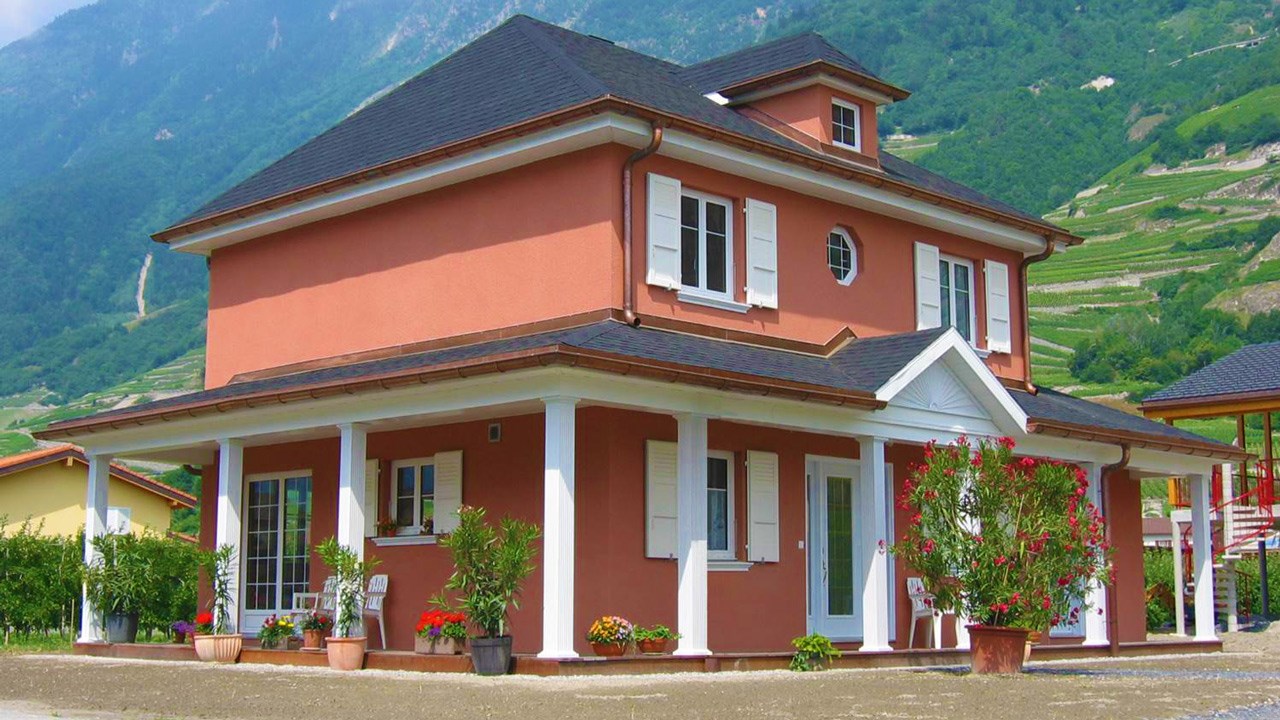 Une maison Laprise en Suisse.