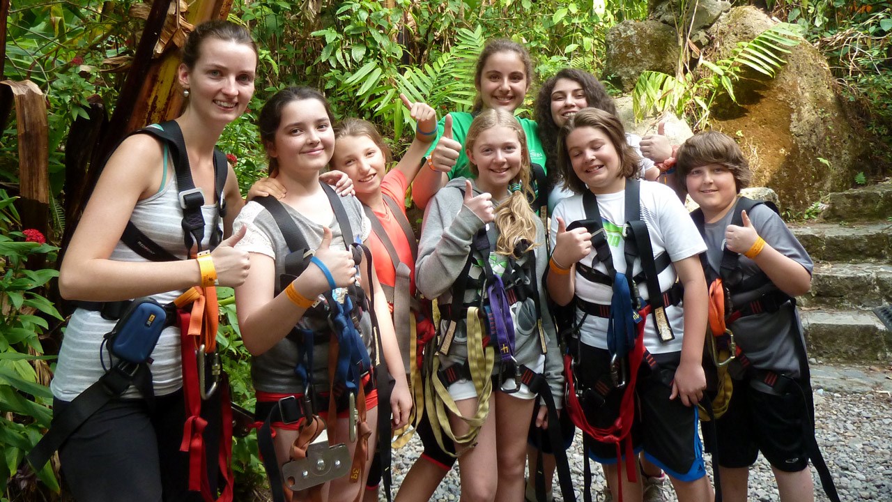 Les élèves ont fait une excursion dans la région du Lac Atitlán.