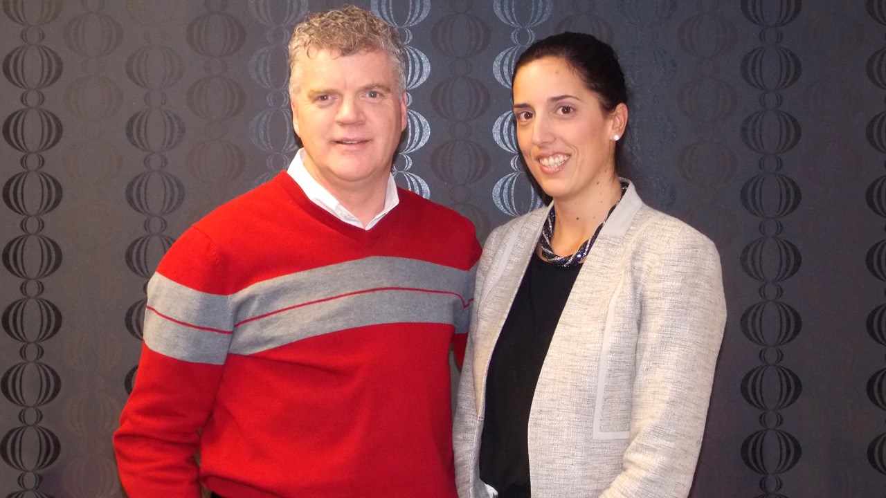 Pier Veilleux, président de l’entreprise Turbo Images et président d’honneur, en compagnie de Me Catherine Leblanc, actionnaire chez Bernier Beaudry et présidente du comité organisateur de l'événement.