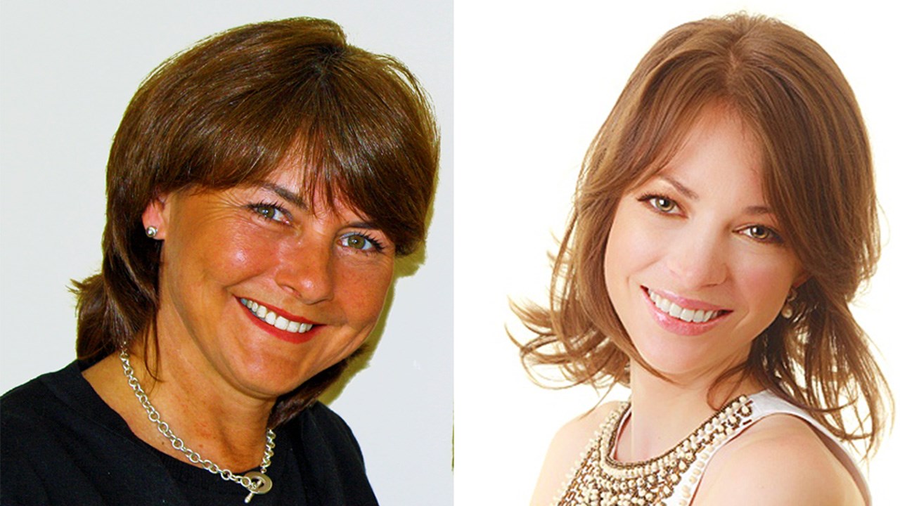 Sur la photo, de gauche à droite: Mme Andréanne Martin, Nutritionniste, et Mme Natalie Cliche, infirmière spécialisée en soins podologiques