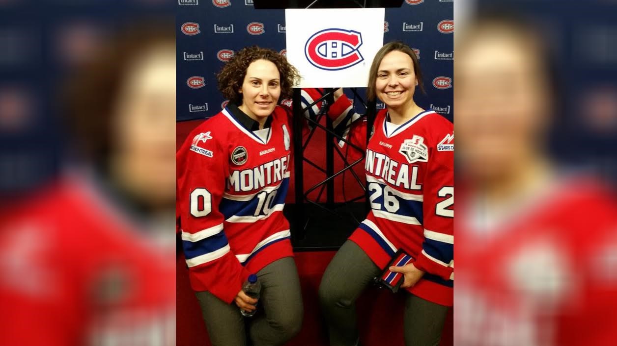 Noémie Martin et Lisa-Marie Breton Lebreux