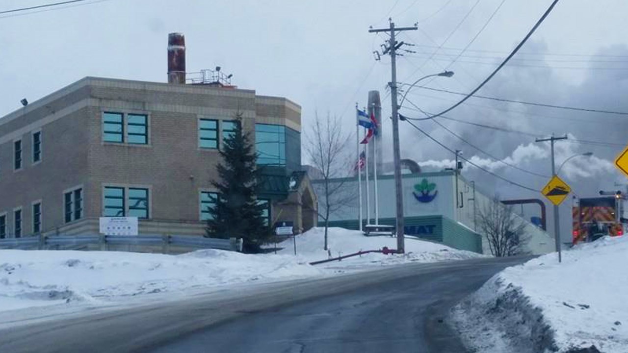 Incendie chez Royal Mat à Beauceville