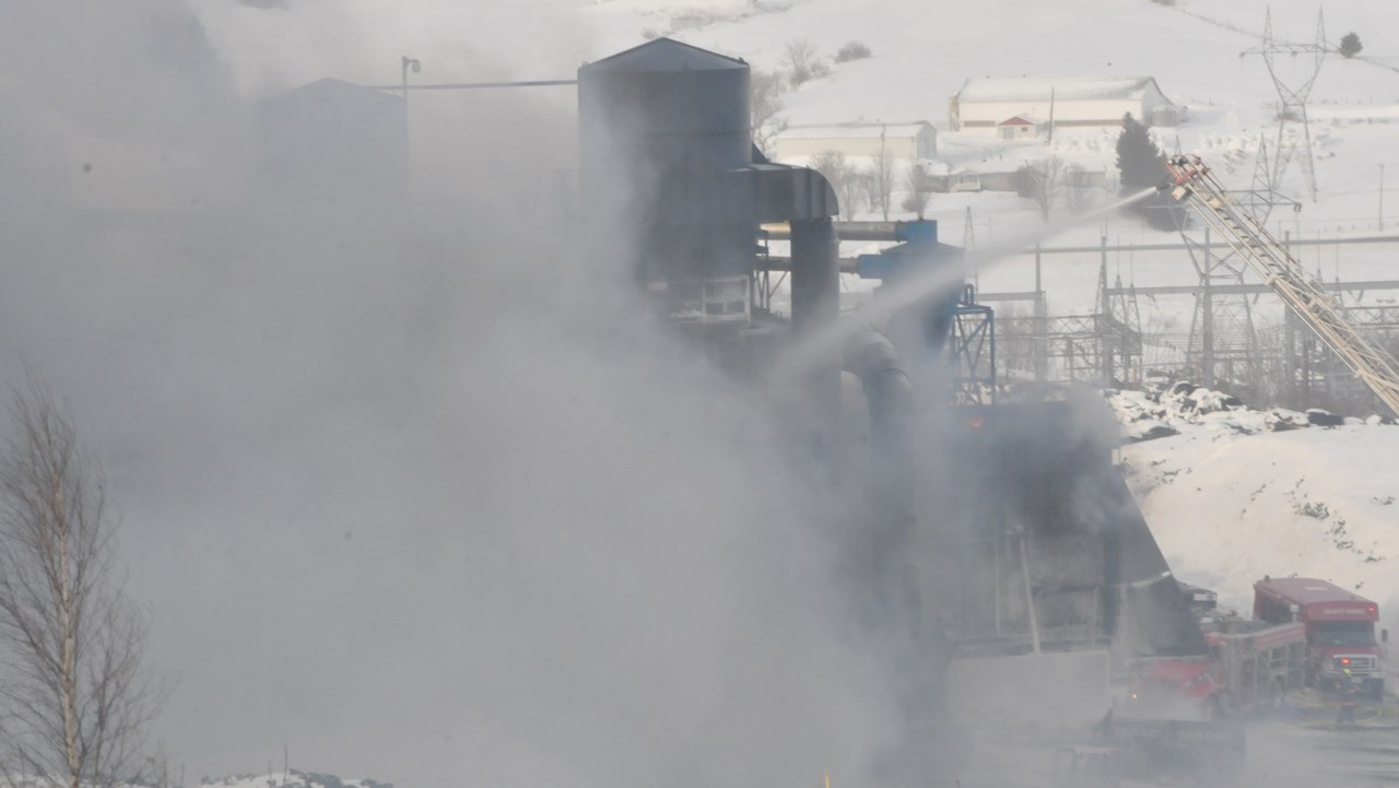 Incendie chez Royal Mat à Beauceville