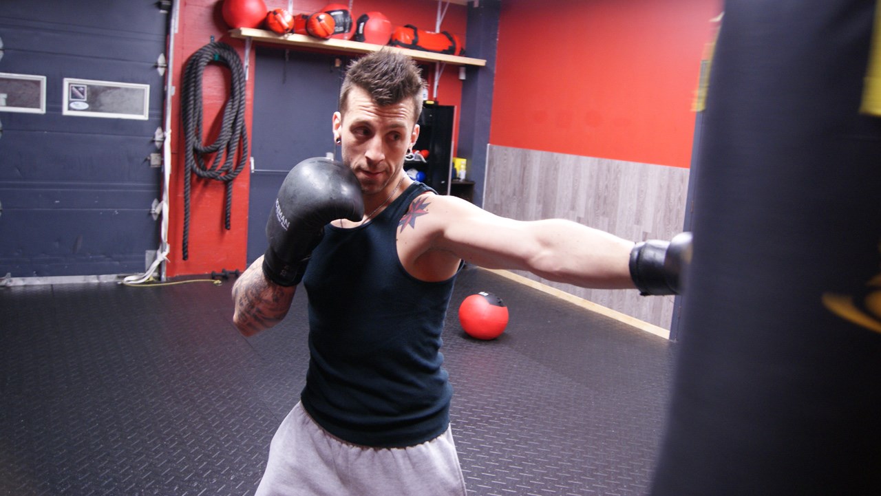 Le boxeur Mike Breton