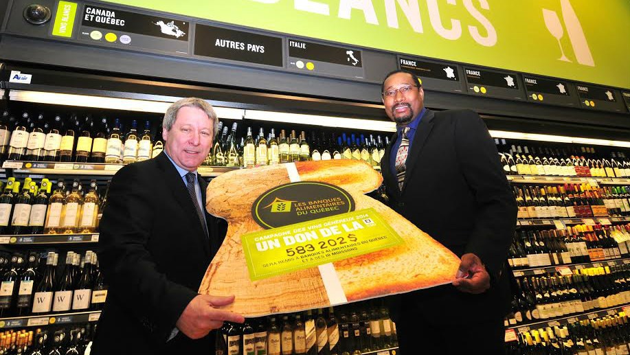 La SAQ propose des « vins généreux » au profit des Banques alimentaires du Québec 