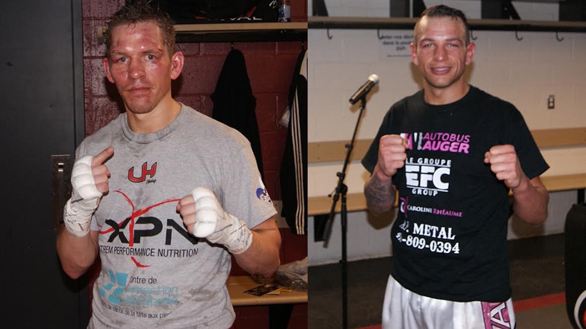 Kévin Bizier et Sébastien Bouchard
