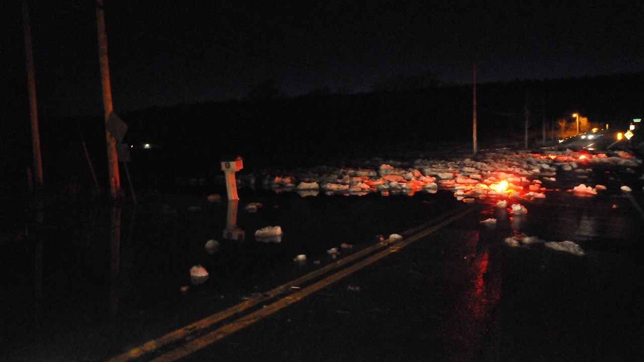 La crue des eaux force la fermeture de quelques routes en Beauce