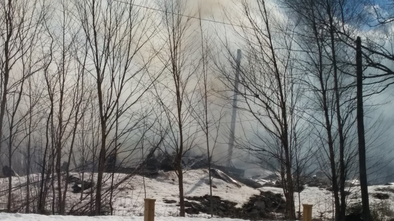 Un incendie se déclenche dans une cabane à sucre de Beauceville