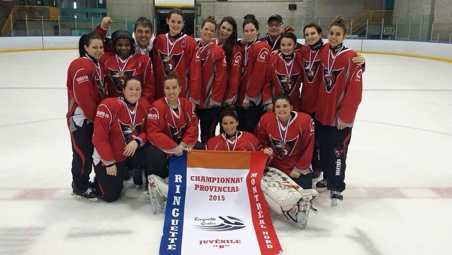 Les Valkyries sont les championnes provinciales dans le juvénile B