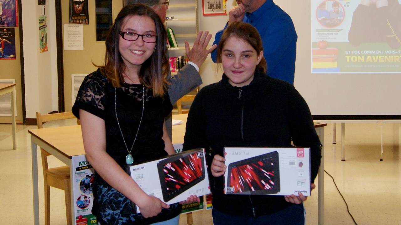 Sarah-Maude Lachance et Véronique Breton