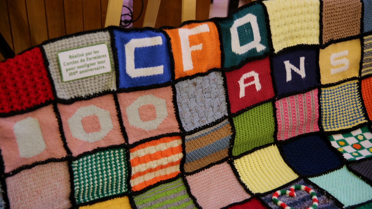 Du 20 au 30 avril prochain, la population pourra constater le travail de tricot des Fermières de la région alors que leurs œuvres artisanales seront présentées au Parc Veilleux.