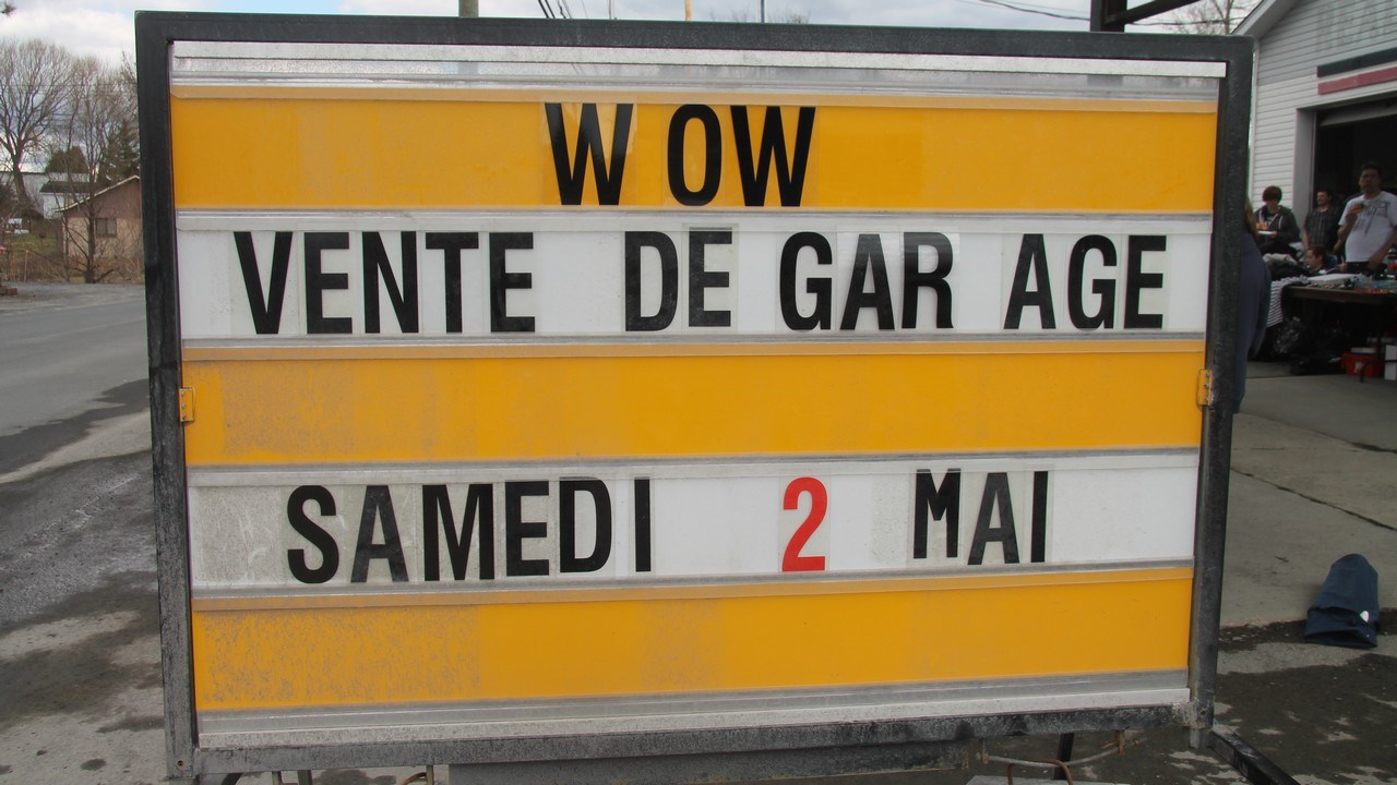 La vente de garage en soutien aux familles touchées par l’autisme avait lieu ce samedi 