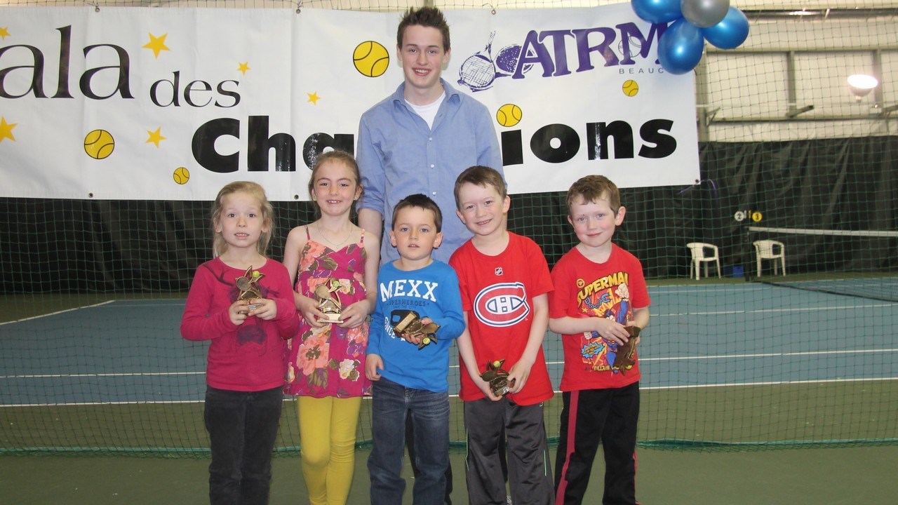 Le Tennis régional de Beauce récompense ses athlètes au Gala des Champions 