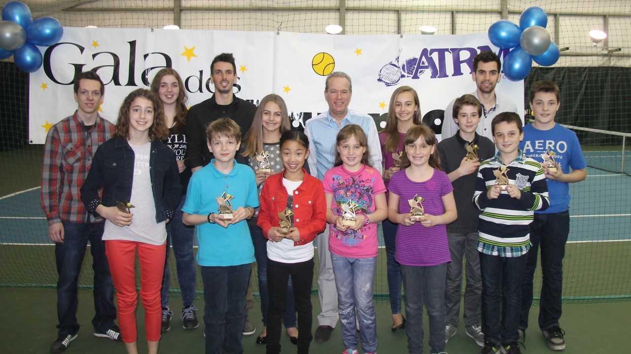 Le Tennis régional de Beauce récompense ses athlètes au Gala des Champions 