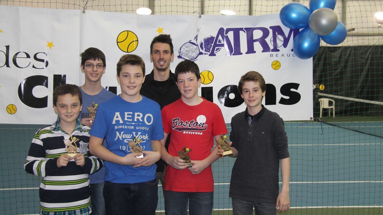 Le Tennis régional de Beauce récompense ses athlètes au Gala des Champions 