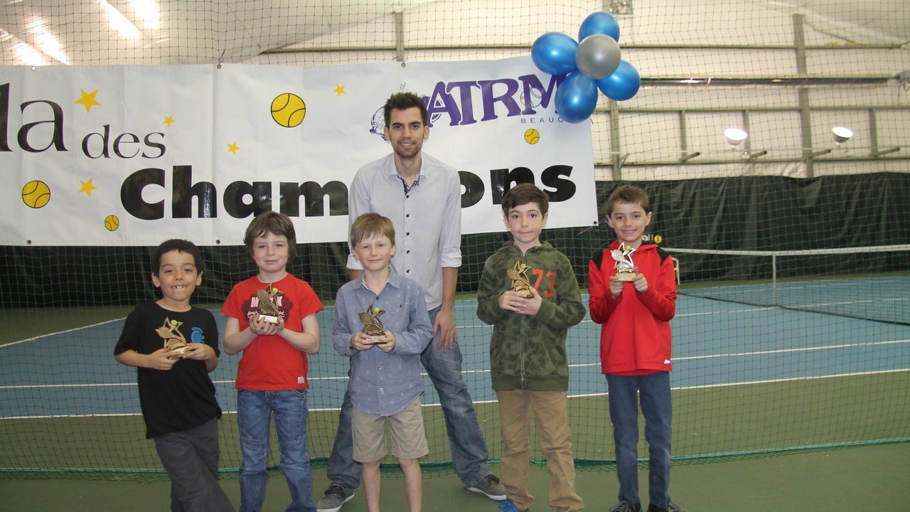 Le Tennis régional de Beauce récompense ses athlètes au Gala des Champions 