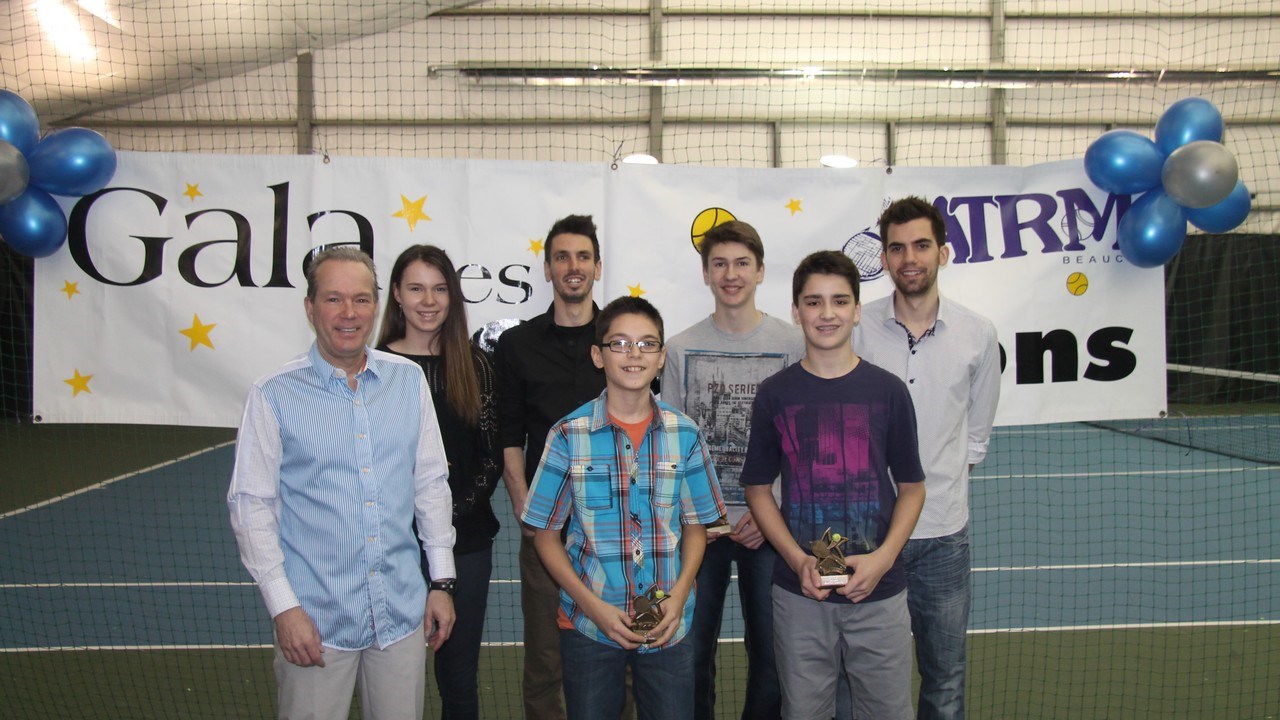 Le Tennis régional de Beauce récompense ses athlètes au Gala des Champions 