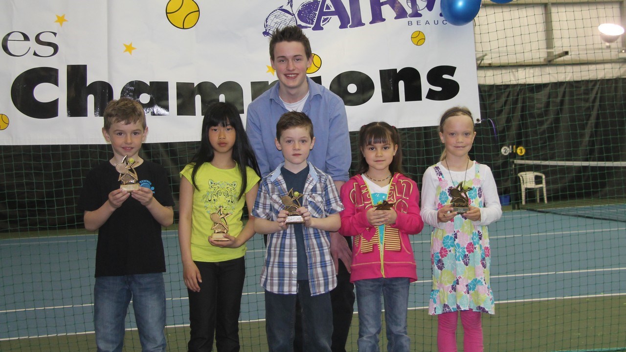 Le Tennis régional de Beauce récompense ses athlètes au Gala des Champions 