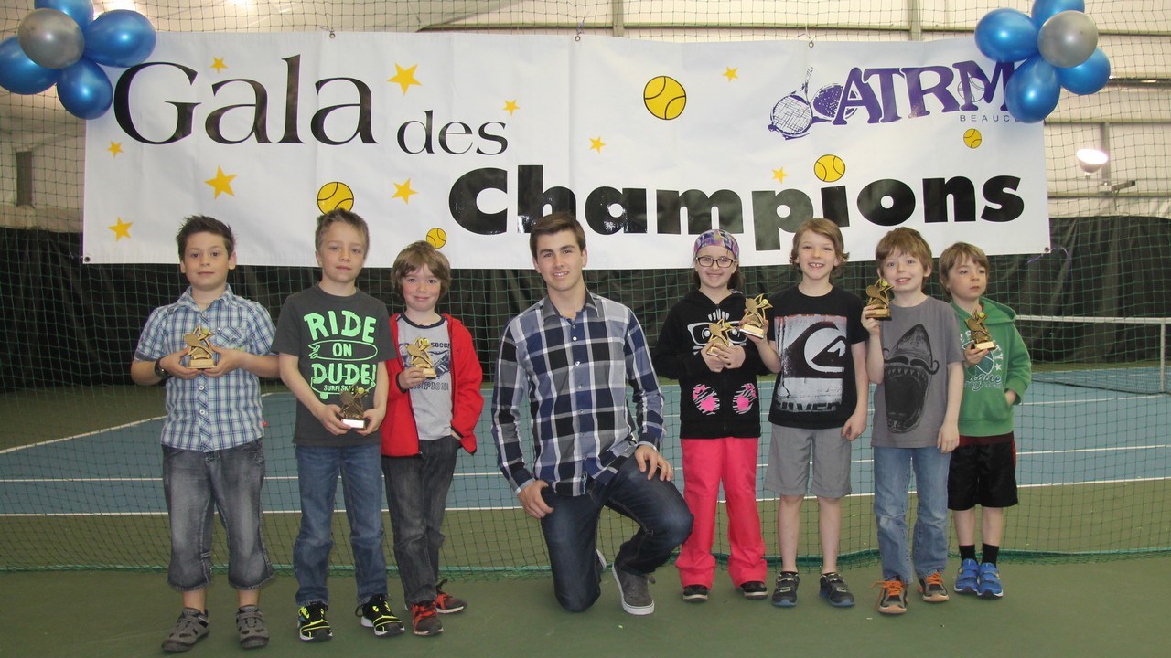 Le Tennis régional de Beauce récompense ses athlètes au Gala des Champions 