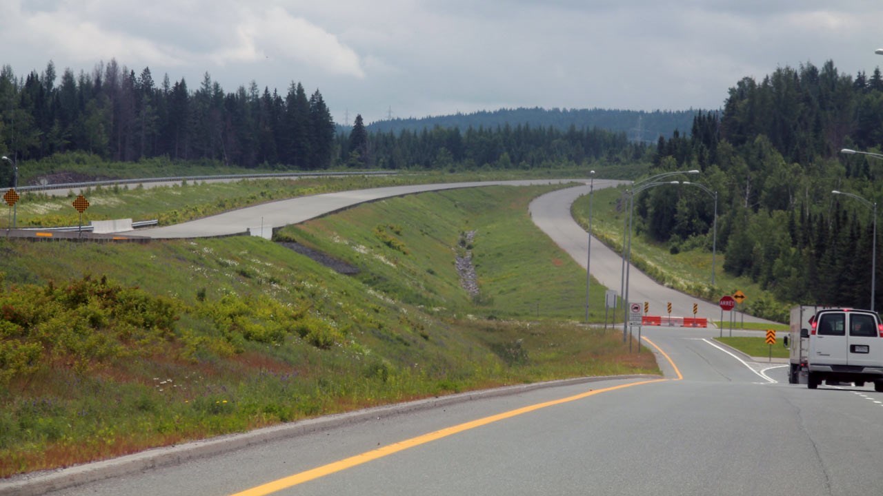 Vol de 15 000 $ de fils de cuivre sur la partie en construction de l'autoroute 73