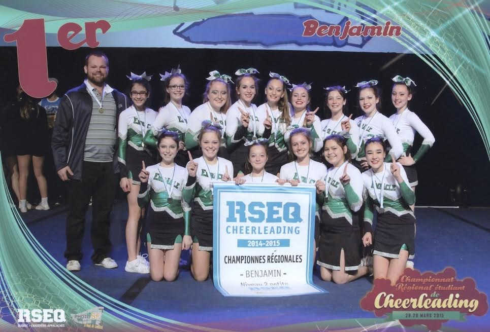 Équipe benjamin de cheerleading