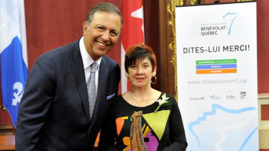 Sam Hamad et Jocelyne Rancourt