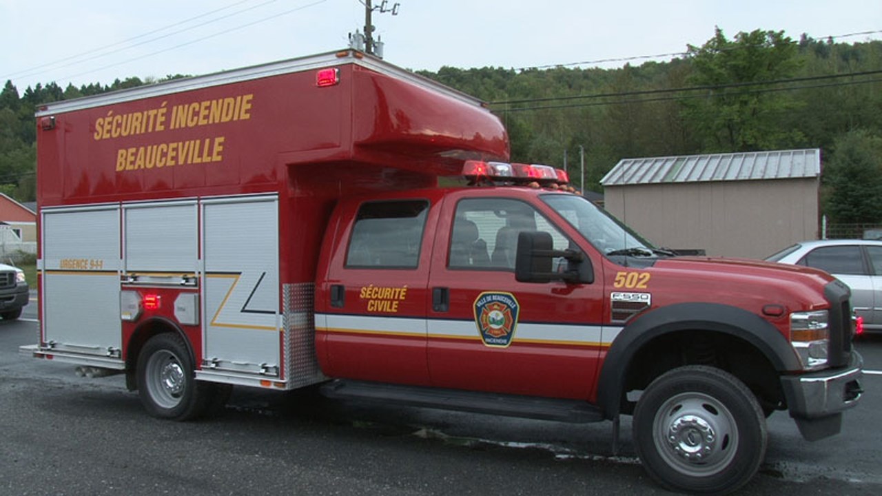 Incendie chez les Séchoirs de Beauce à Beauceville