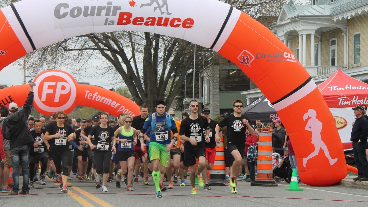 Départ du 10 km.