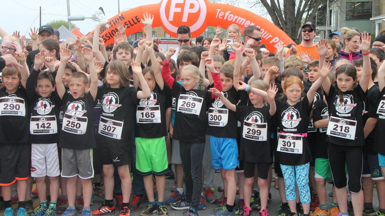 Un trajet de 2 km était proposé pour les enfants.
