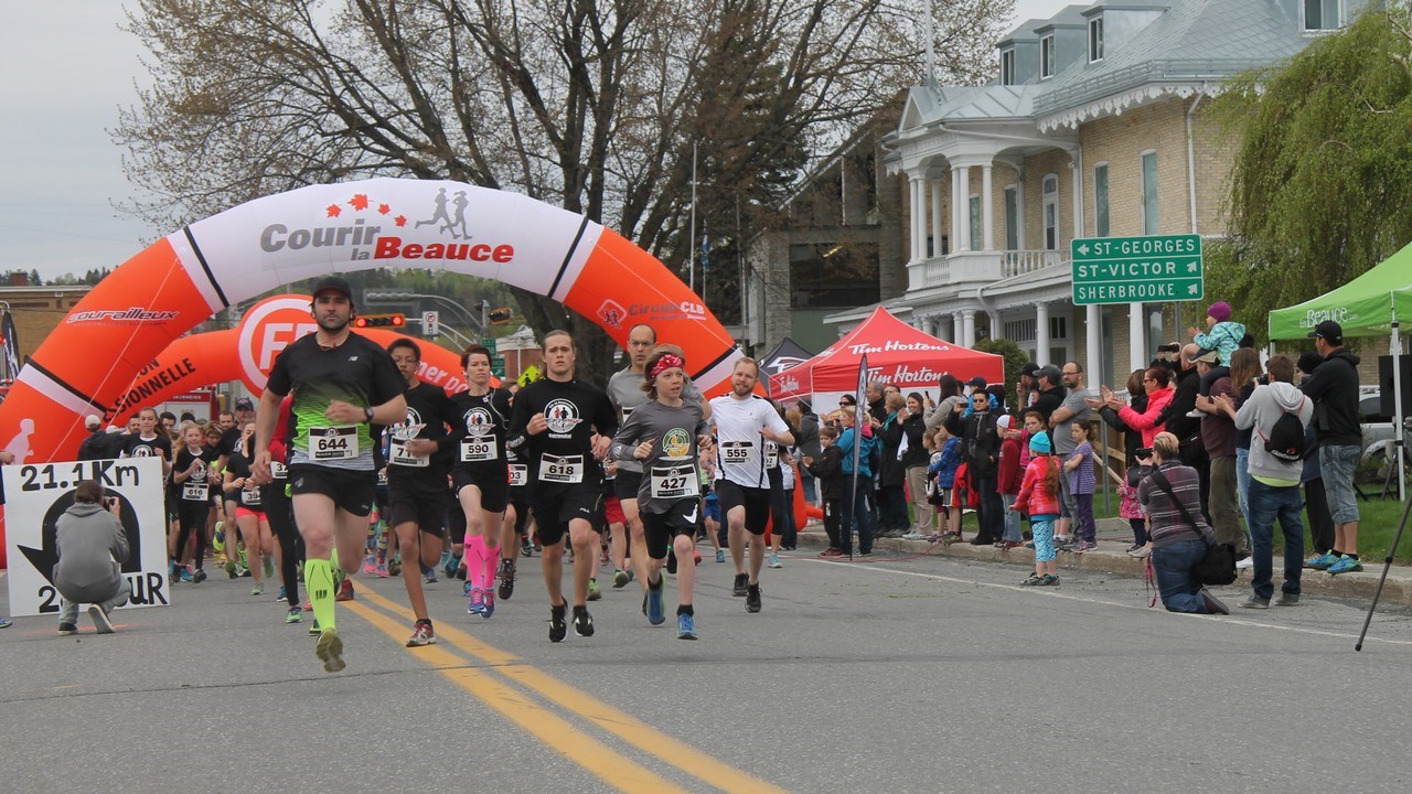 Départ du 5 km.