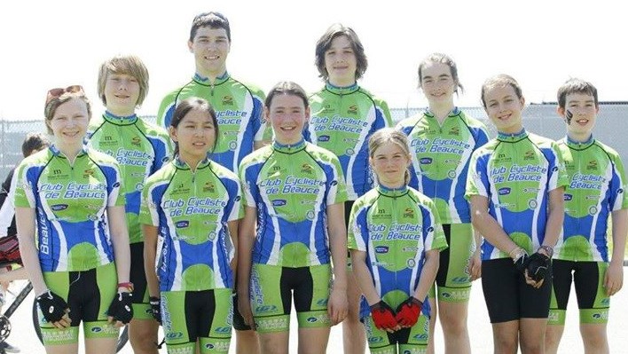 Première compétition provinciale de la saison pour les jeunes du Club cycliste de Beauce