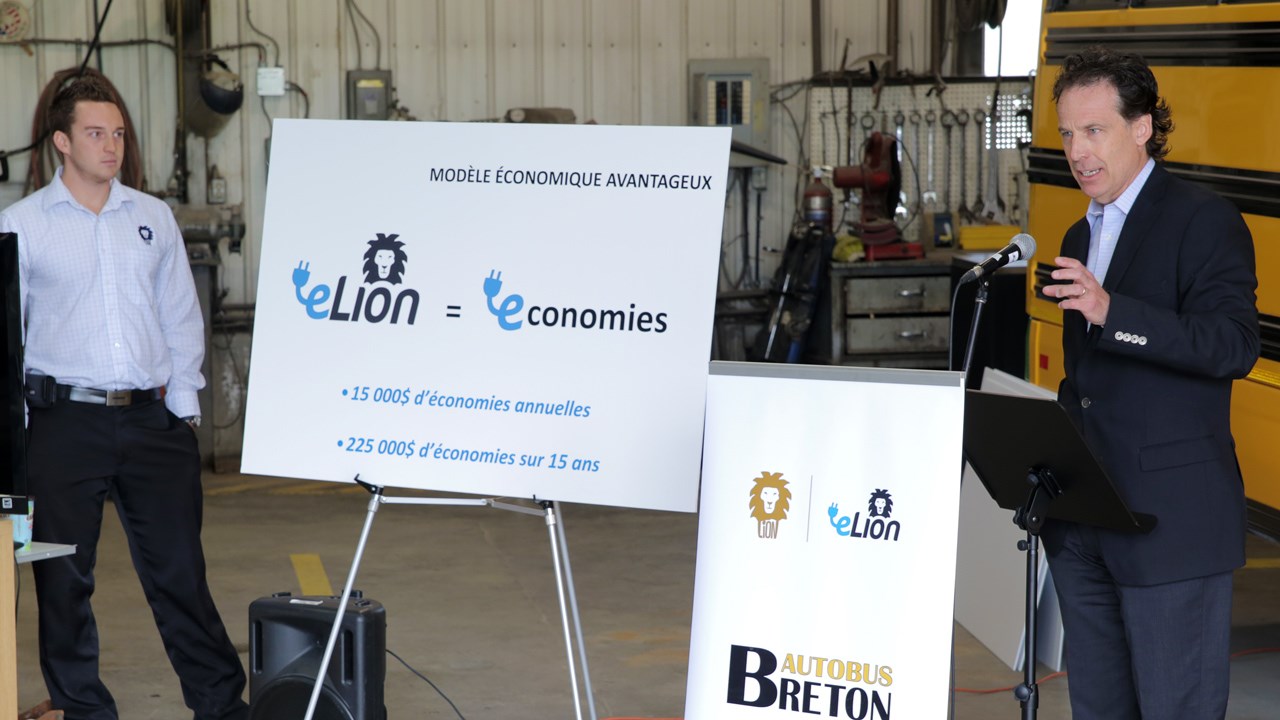 Autobus Breton acquiert deux autobus scolaires 100 % électriques pour ses parcours en Beauce