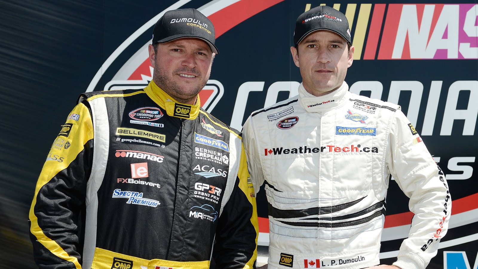 Les frères Dumoulin se présenteront au week-end Nascar de l’Autodrome Chaudière