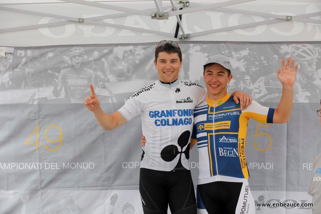 Alexandre Mathieu remporte le GranFondo Colnago 2015 sous un ciel idéal