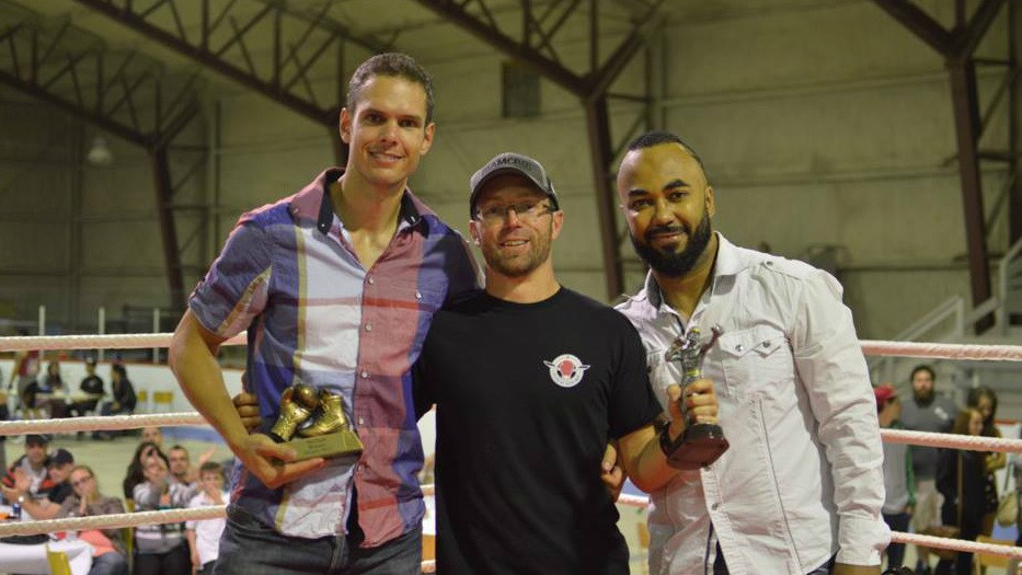 André Poulin, Simon Boivin et Junior Laverdière