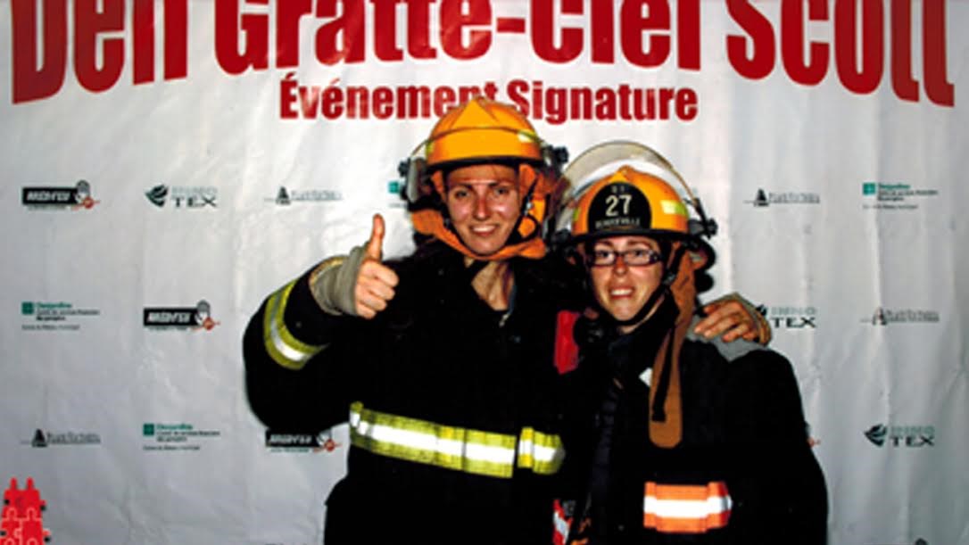 Jessie Gagné et Élaine Jean