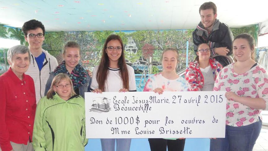 L’École Jésus-Marie poursuit sa tradition de soutien aux personnes dans le besoin