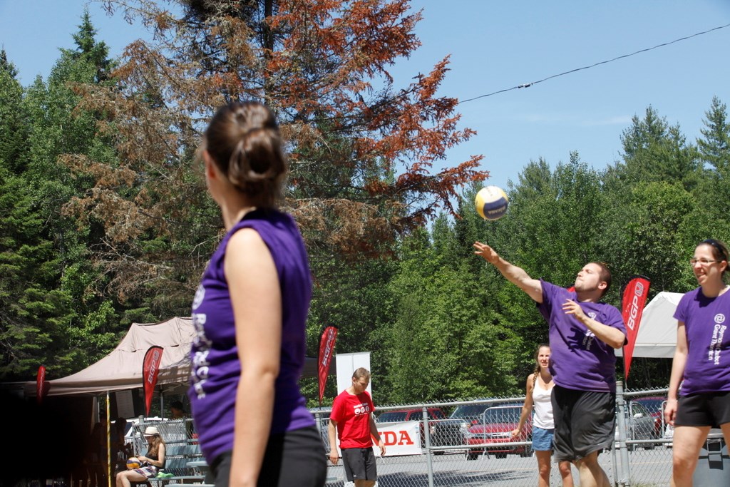 Une superbe journée pour l'Odyssey de volley BGP