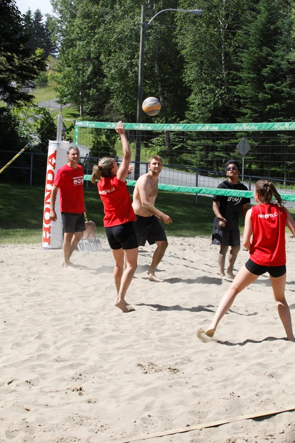 Une superbe journée pour l'Odyssey de volley BGP