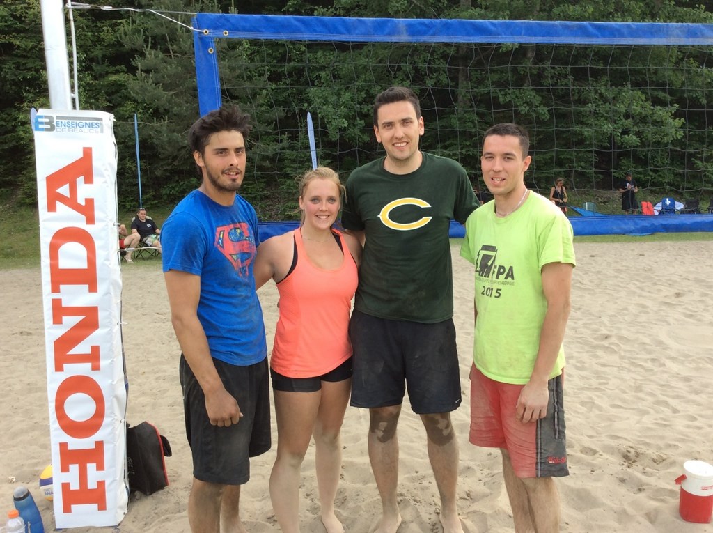 François Rodrigue, Sarah-Kim Vachon, Frédéric Gagné, Samuel Doyon