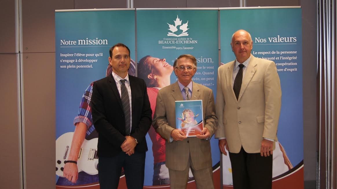 Patrick Beaudoin, Charles-Henri Lecours et Normand Lessard