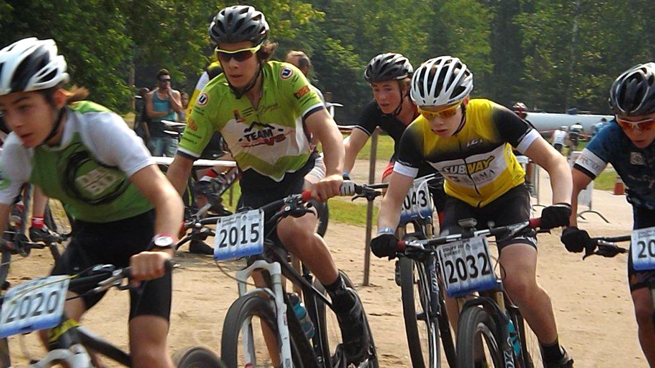Éliot Grondin à l'action.