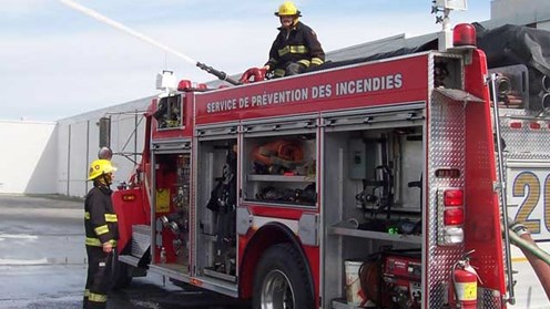 Des incendies mineurs à la Scierie Clermont Hamel et à l'imprimerie Interglobe